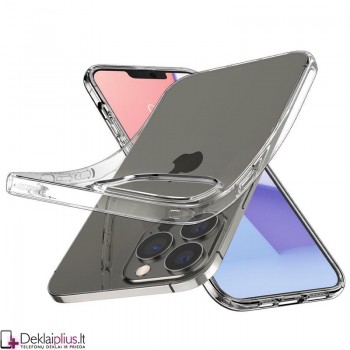 Spigen Liquid Crystal dėklas - permatomas (telefonui Apple Iphone 13 Pro Max) Spigen Liquid Crystal dėklas - permatomas (telefonui Apple Iphone 13 Pro Max)